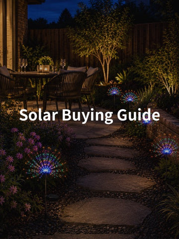 SCENOVIA SOLAR LIGHTS BUYING GUIDE