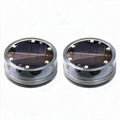 SCENOVIA solar pool lights 2 pack, white background