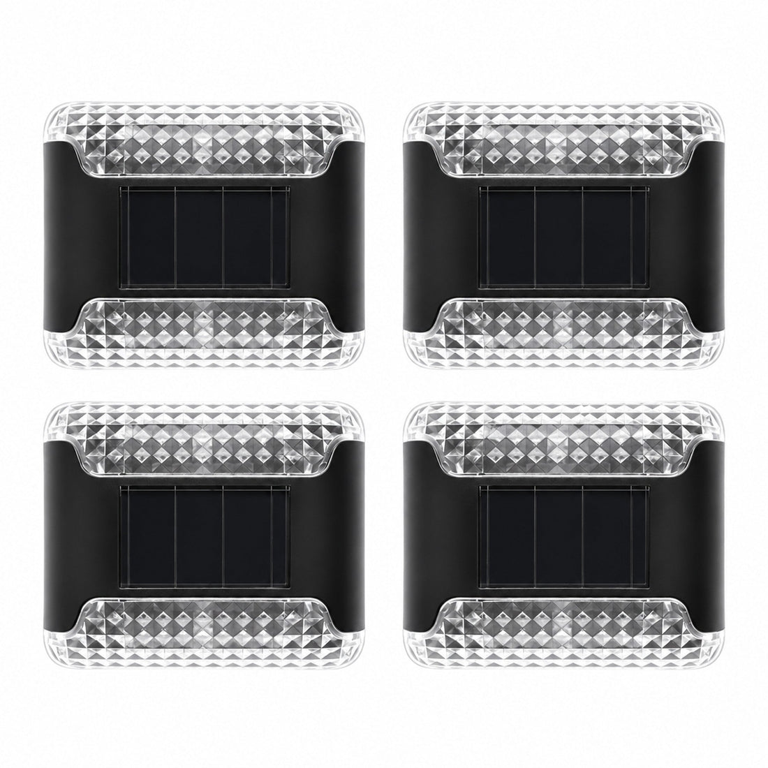 SCENOVIA solar wall lights 4 pack, white background